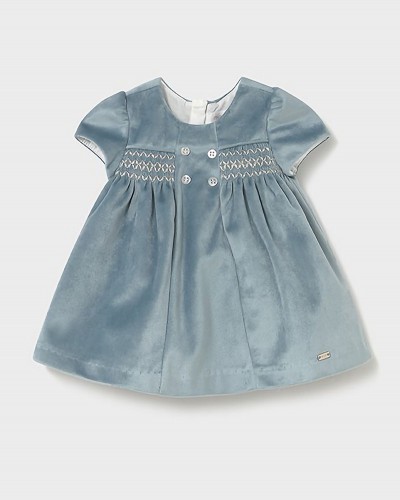 MAYORAL Φορεμα βελουδινο κοντομανικο - 15-02816