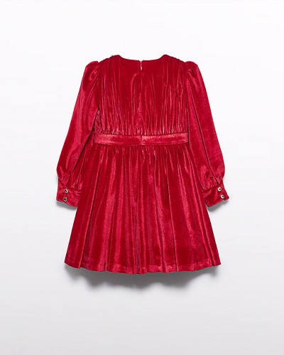 ABEL & LULA Φορεμα βελουδινο γκλιτερ - 15-05528