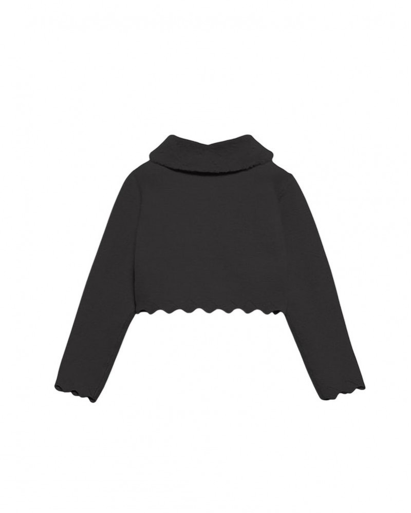 ABEL & LULA Ζακετα πλεκτη γιακας γουνα - 15-05834