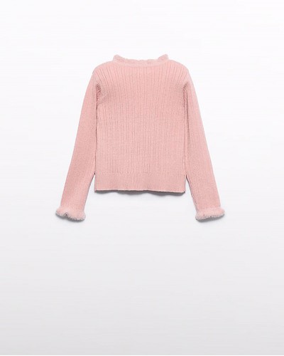 ABEL & LULA Ζιβαγκο πλεκτο διατρητο συνδυ - 15-05835 ABEL & LULA Ζιβαγκο πλεκτο διατρητο συνδυ - 15-05835