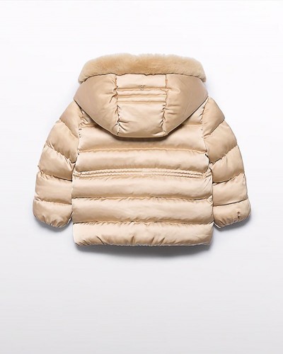 ABEL & LULA Μπουφαν σατινε γουνακι - 15-05849