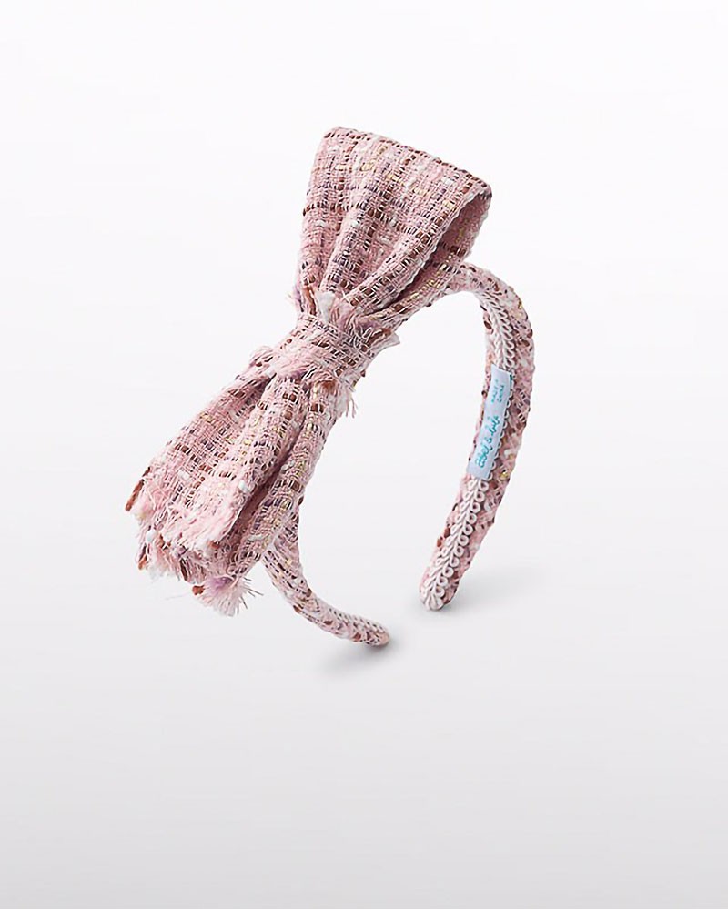 ABEL & LULA Στεκα tweed φιογκος - 15-05973 ABEL & LULA Στεκα tweed φιογκος - 15-05973
