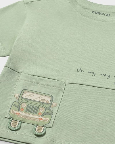 MAYORAL Μπλουζα κοντομανικη τσεπακι - 26-01005