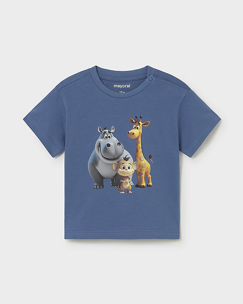 MAYORAL Μπλουζα κοντομανικη ζωο - 26-01008