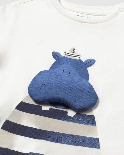 MAYORAL Μπλουζα κοντομανικη απλικε - 26-01011