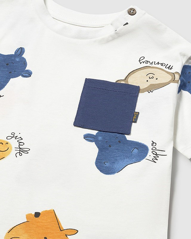 MAYORAL Μπλουζα κοντομανικη σταμπωτη - 26-01014