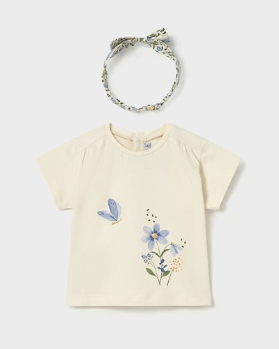 MAYORAL Μπλουζα κοντ/κη με στεκα - 26-01081