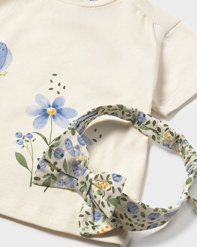 MAYORAL Μπλουζα κοντ/κη με στεκα - 26-01081