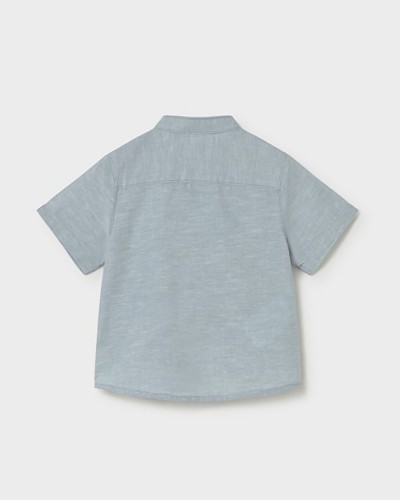 MAYORAL Πουκαμισο κοντομ λινο γιακας μαο - 26-01111