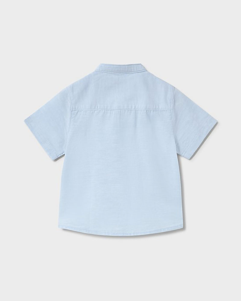 MAYORAL Πουκαμισο κοντομ λινο γιακας μαο - 26-01111