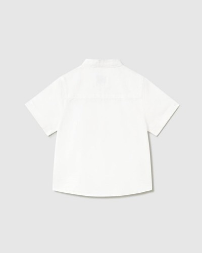 MAYORAL Πουκαμισο κοντομ λινο γιακας μαο - 26-01111