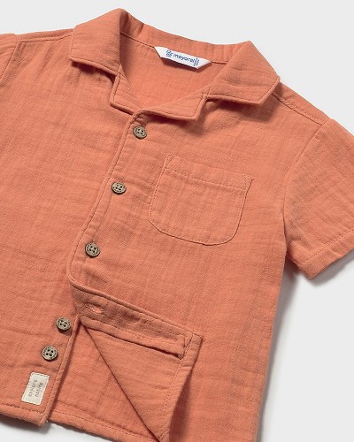 MAYORAL Πουκαμισο κοντομανικο γκοφρε - 26-01113