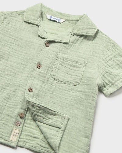 MAYORAL Πουκαμισο κοντομανικο γκοφρε - 26-01113