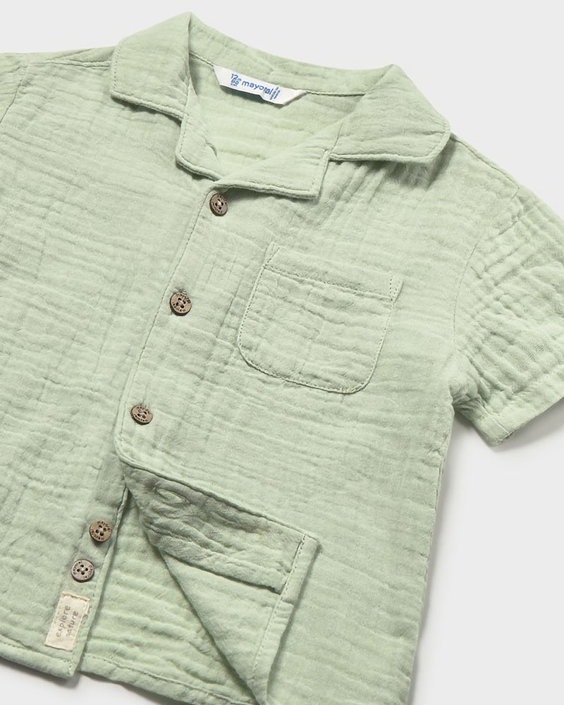 MAYORAL Πουκαμισο κοντομανικο γκοφρε - 26-01113