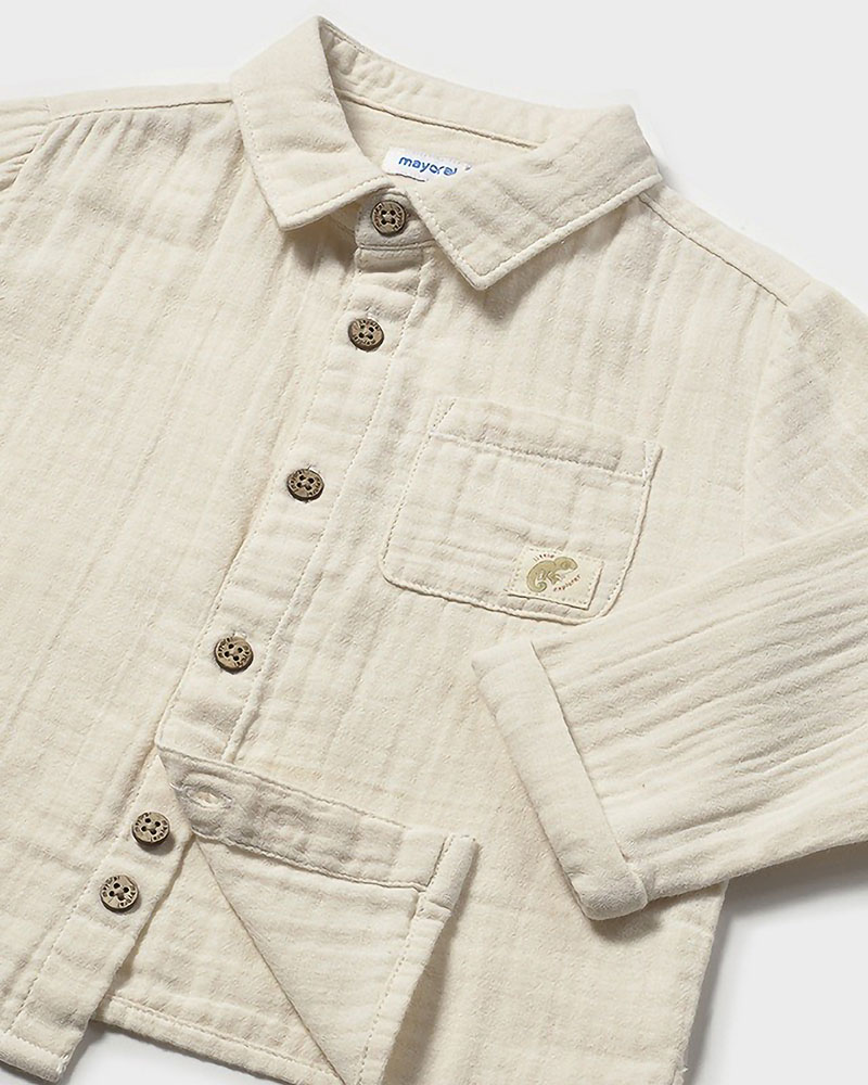 MAYORAL Πουκαμισο μακρυμανικο γκοφρε - 26-01119