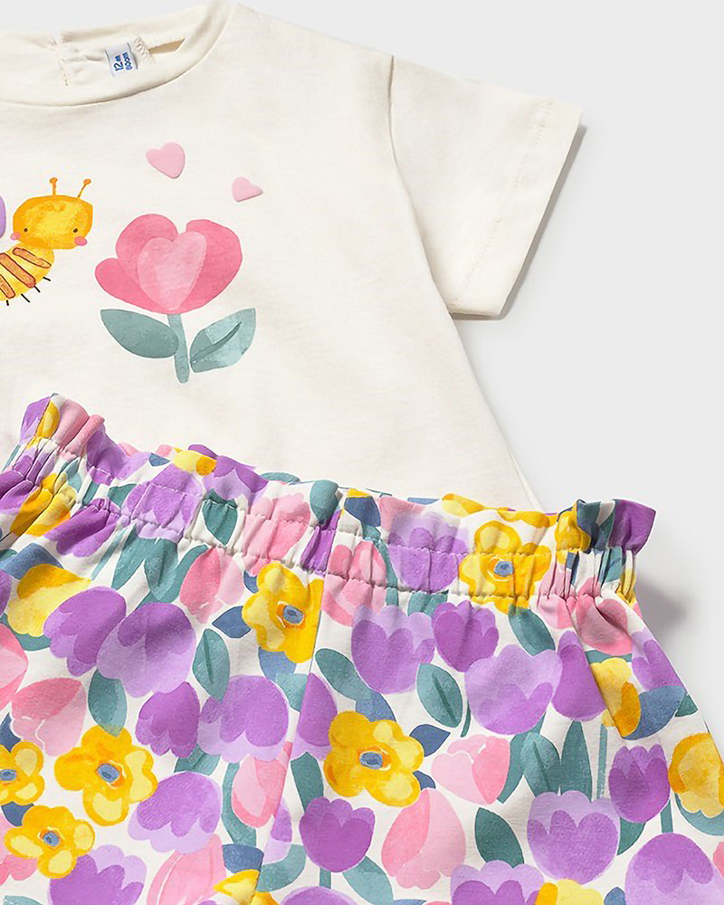 MAYORAL Σετ σορτς 3 κομματια - 26-01206