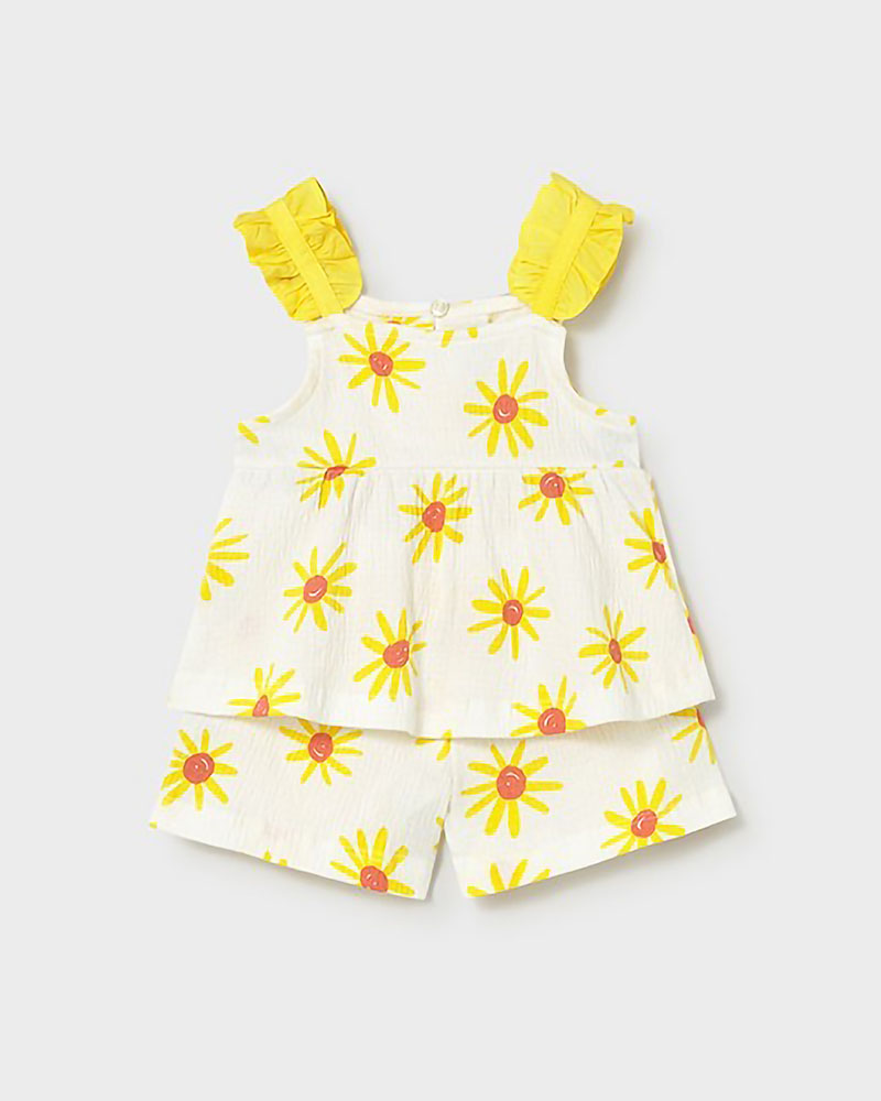 MAYORAL Σετ σορτς μακο γκοφρε - 26-01207