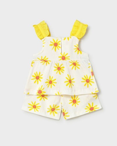 MAYORAL Σετ σορτς μακο γκοφρε - 26-01207