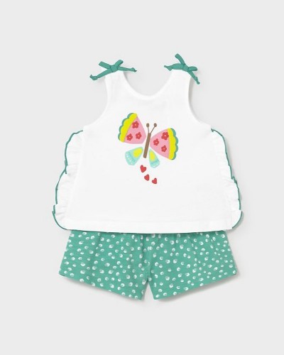 MAYORAL Σετ σορτς σταμπωτο - 26-01210