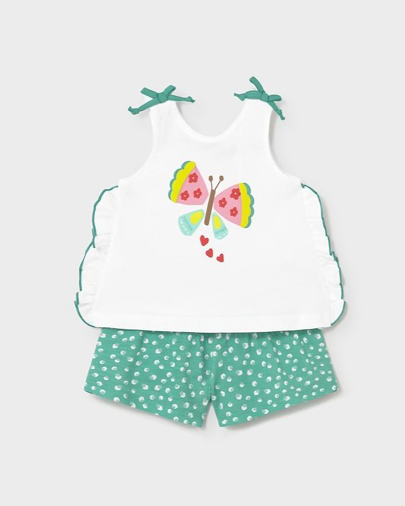 MAYORAL Σετ σορτς σταμπωτο - 26-01210