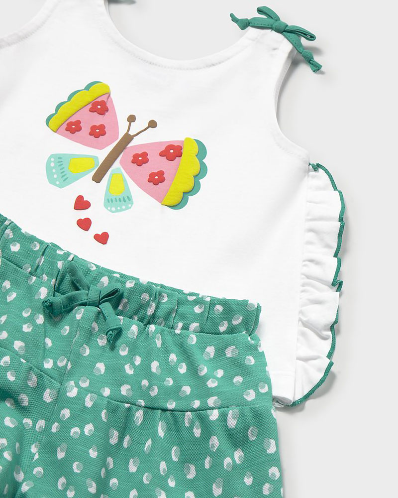 MAYORAL Σετ σορτς σταμπωτο - 26-01210