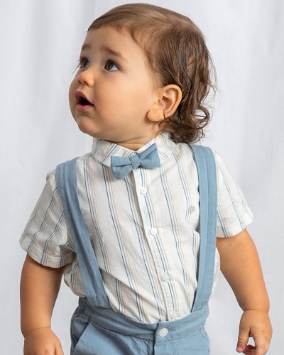 MAYORAL Σετ βερμουδα λινη 3 τεμαχια - 26-01226