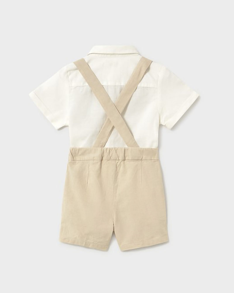 MAYORAL Σετ βερμουδα λινη 3 τεμαχια - 26-01226