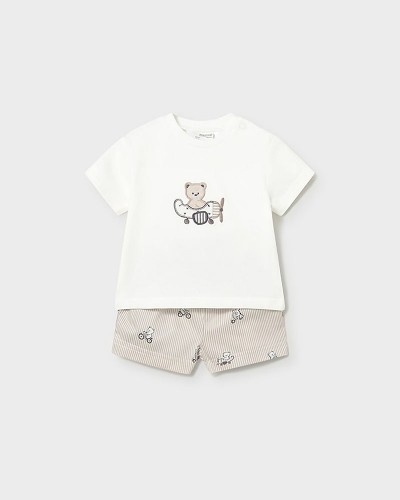 MAYORAL Σετ παντελονι κοντο μπλουζα - 26-01275