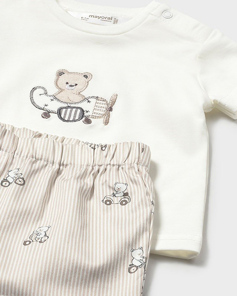 MAYORAL Σετ παντελονι κοντο μπλουζα - 26-01275