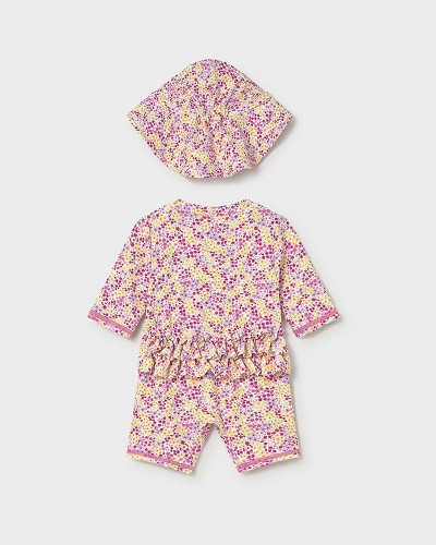 MAYORAL Σετ μαγιο φορμακι με καπελο - 26-01620