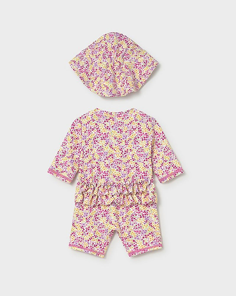 MAYORAL Σετ μαγιο φορμακι με καπελο - 26-01620