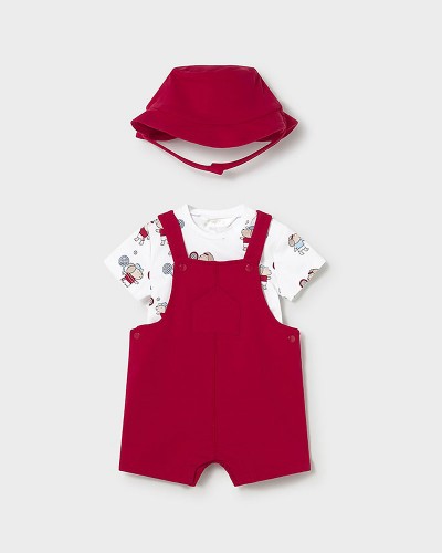 MAYORAL Σετ σαλοπετα και καπελο μακο - 26-01624