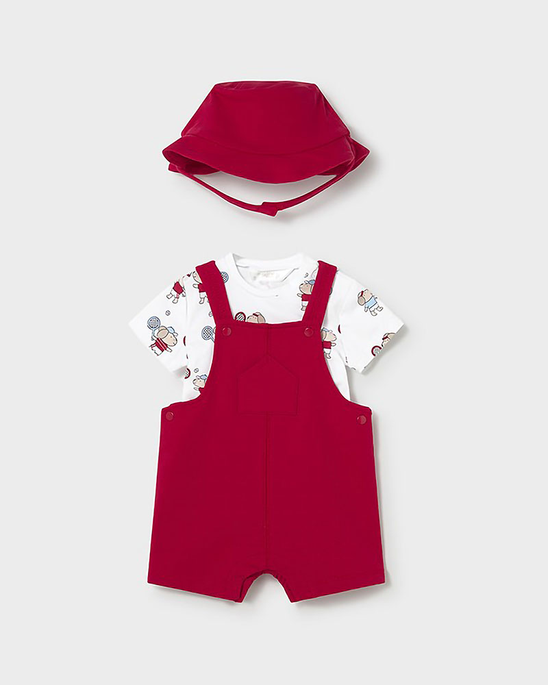 MAYORAL Σετ σαλοπετα και καπελο μακο - 26-01624