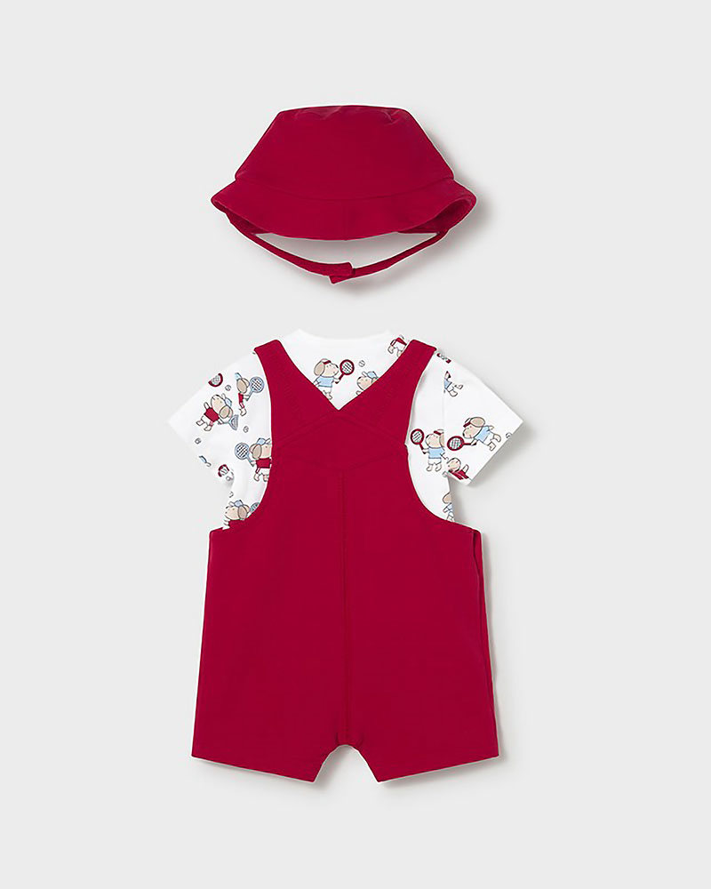 MAYORAL Σετ σαλοπετα και καπελο μακο - 26-01624