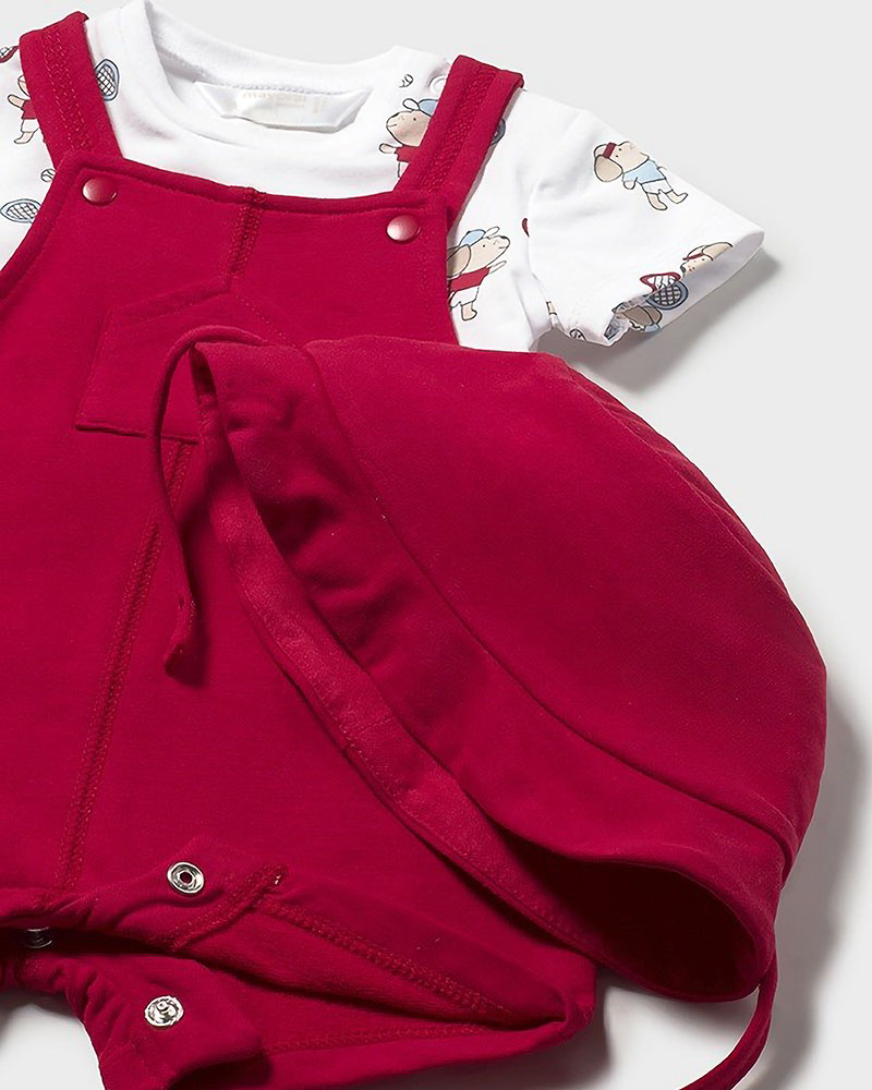 MAYORAL Σετ σαλοπετα και καπελο μακο - 26-01624