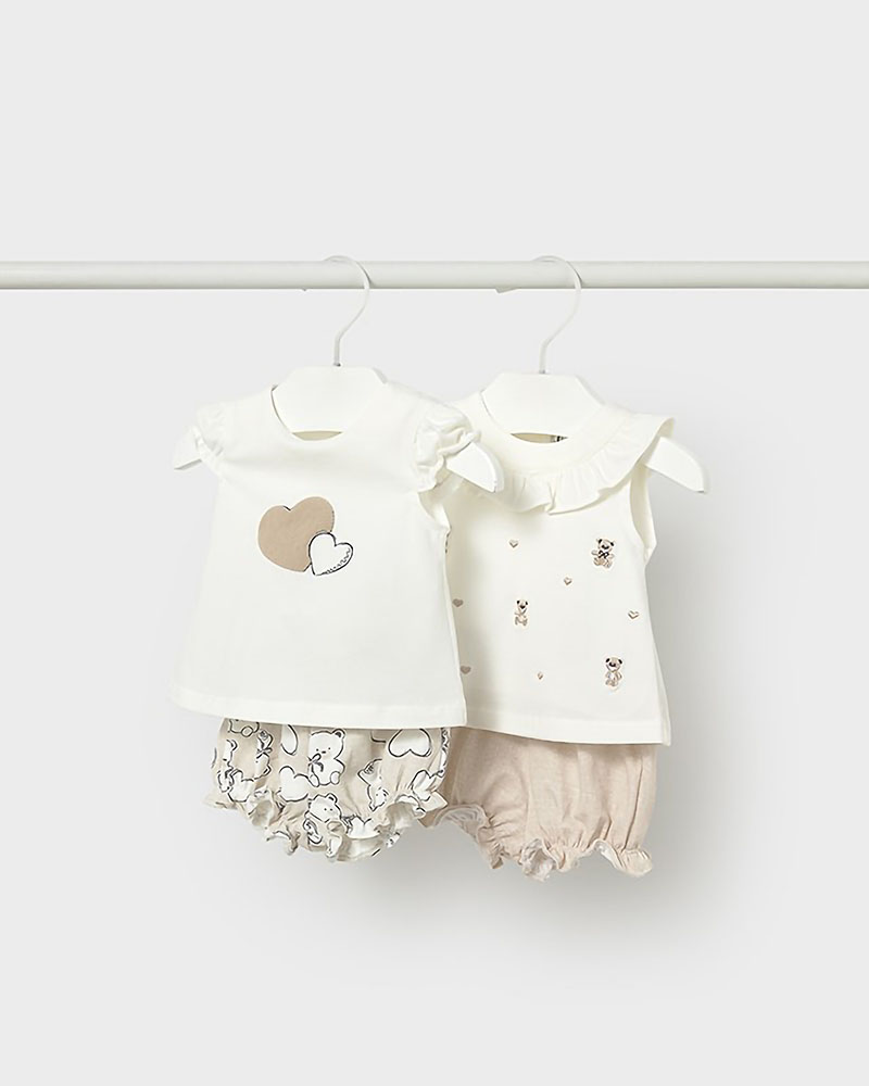 MAYORAL Σετ παντελονι κοντο 4 τεμαχια - 26-01642