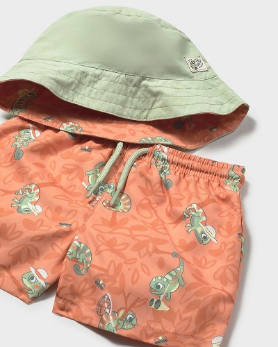 MAYORAL Σετ μαγιο με καπελο - 26-01660