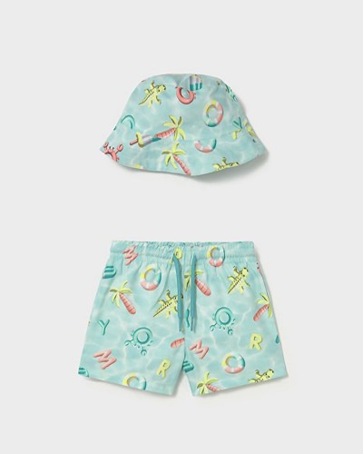 MAYORAL Σετ μαγιο με καπελο - 26-01660