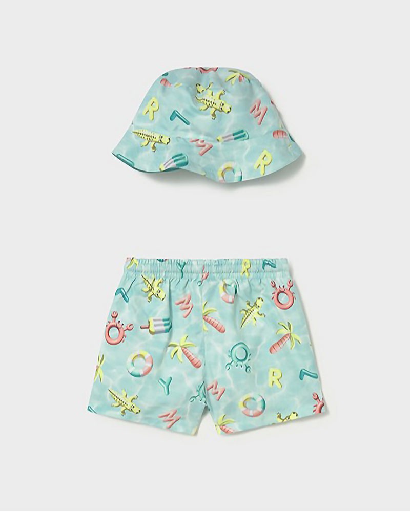 MAYORAL Σετ μαγιο με καπελο - 26-01660