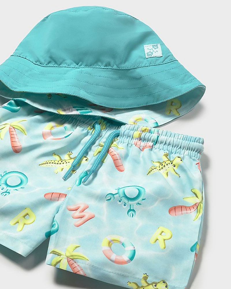 MAYORAL Σετ μαγιο με καπελο - 26-01660