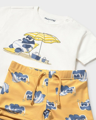 MAYORAL Σετ μαγιο μπλουζα - 26-01661