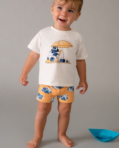 MAYORAL Σετ μαγιο μπλουζα - 26-01661