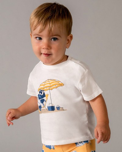 MAYORAL Σετ μαγιο μπλουζα - 26-01661