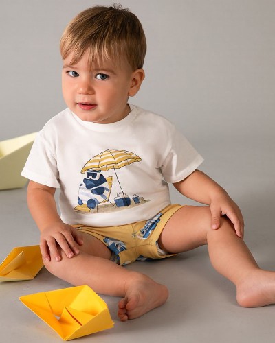 MAYORAL Σετ μαγιο μπλουζα - 26-01661