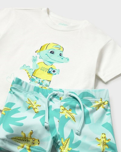 MAYORAL Σετ μαγιο μπλουζα - 26-01661