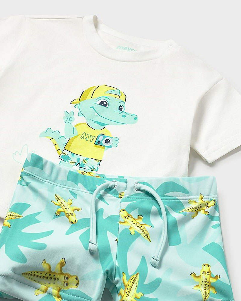 MAYORAL Σετ μαγιο μπλουζα - 26-01661