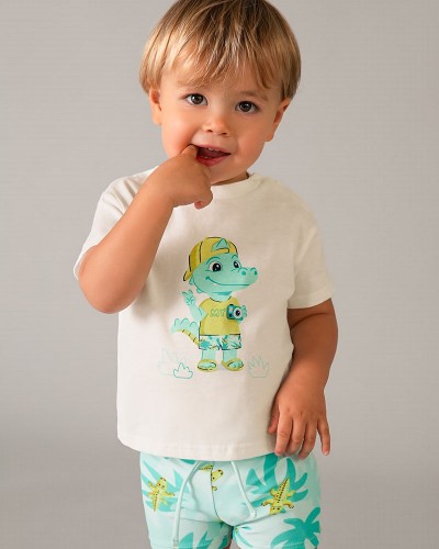 MAYORAL Σετ μαγιο μπλουζα - 26-01661