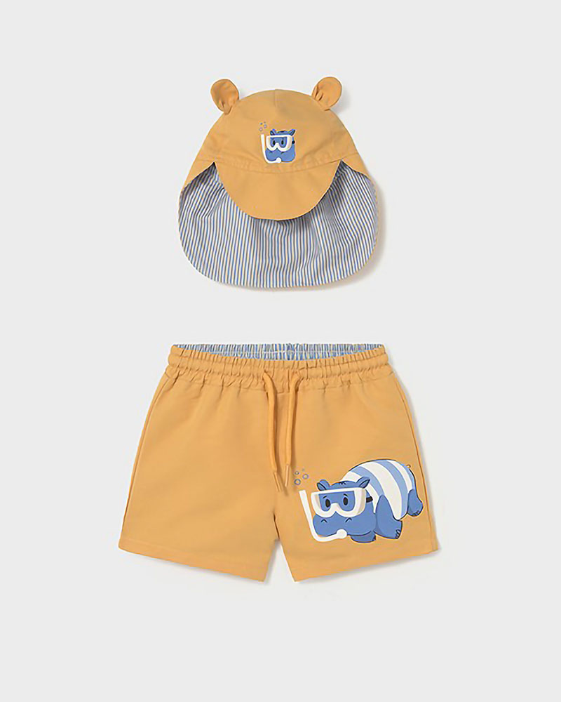 MAYORAL Σετ μαγιο-καπελο αφτακια - 26-01662