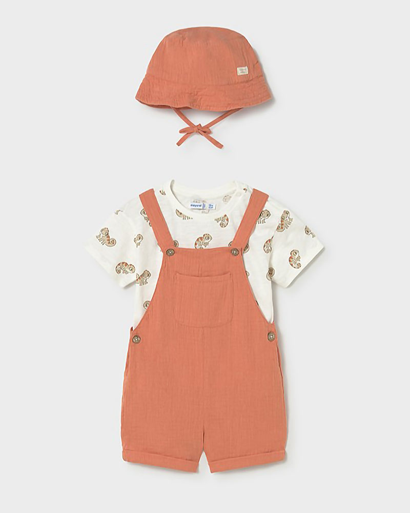 MAYORAL Σετ σαλοπετα γκοφρε 3 τεμαχια - 26-01663