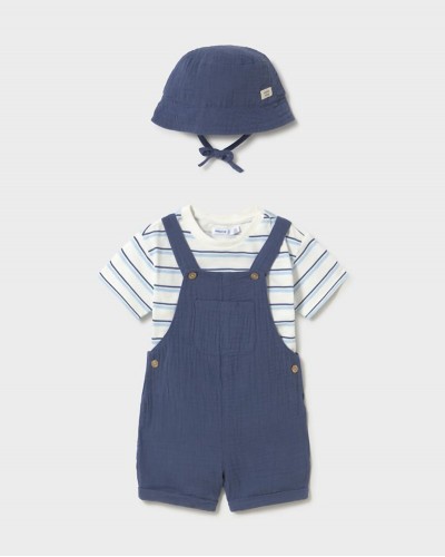 MAYORAL Σετ σαλοπετα γκοφρε 3 τεμαχια - 26-01663